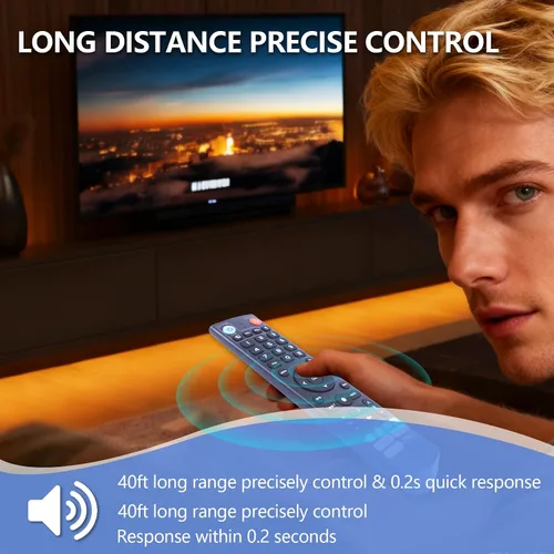 Vista 5 de Nuevo control remoto de voz V3 Pro compatible con vSeeBox V1/V2, V3/V2/V1/V5 Pro, V3Plus, Max/Elite/Max Control remoto por voz Bluetooth inteligente