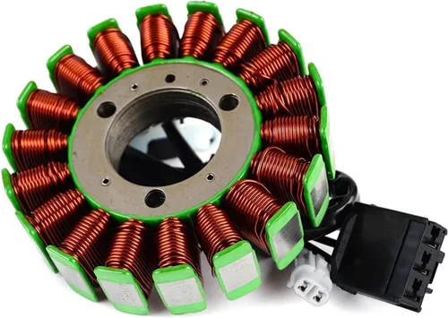 Vista 4 de Bobina de estator del generador compatible con Kawasaki ER400 Z400 EX400 Ninja 400R KLE300 Versys-x 300 KLE 300 ABS Versys X 300 ER Z 400 21003-0178