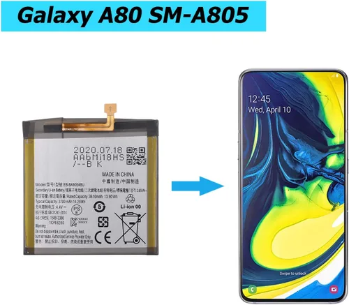 Vista 5 de EB-BA905ABU - Batería de repuesto compatible con Samsung Galaxy A80 SM-A805F A805F con herramientas