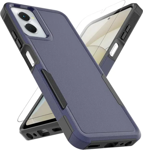 Vista 14 de Funda para Moto G 5G 2023 / Moto G Power 5G 2023: funda protectora de doble capa de servicio pesado resistente para teléfono celular a prueba