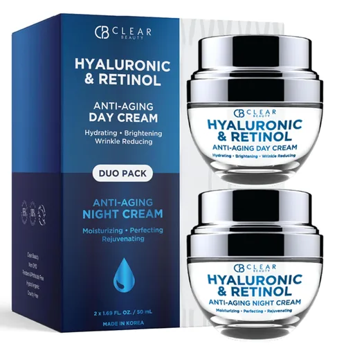 Vista 9 de Clear Beauty Hidratante facial de oro de 24 quilates y colágeno, probado por dermatólogos, antienvejecimiento, cuidado de la piel coreano, hidrata