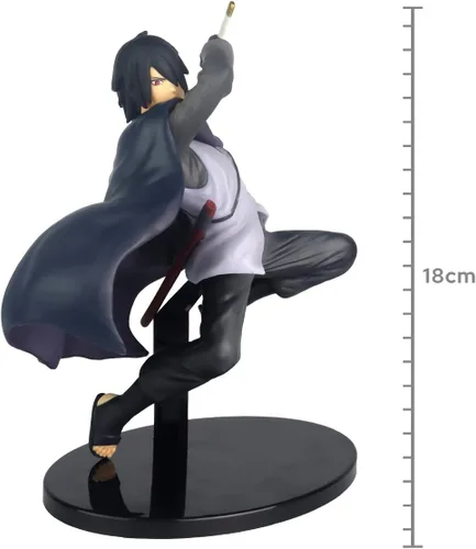 Vista 3 de Banpresto Boruto Naruto Next Generations Vibración Stars-Uchiha Sasuke