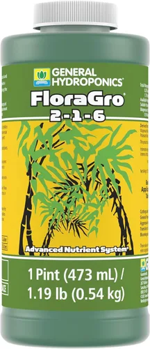 Vista 3 de General Hydroponics FloraBloom 0-5-4 Alimento vegetal, parte del sistema avanzado de nutrientes FloraSeries para plantas, 1 galón