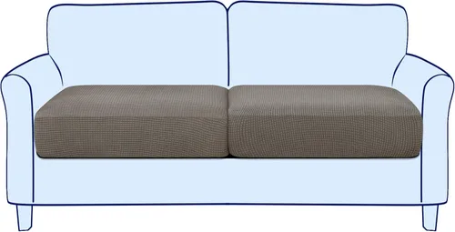 Vista 111 de SUBRTEX Funda para Sofá, Fundas Deslizables para Asientos de Autocaravana, Fundas Elásticas Duraderas para Loveseat, Protector de Muebles de Spandex