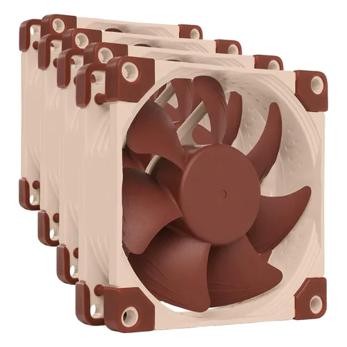 Vista 7 de Noctua NF-A8 PWM, ventilador silencioso premium, 4 pines (3.150 in, marrón)