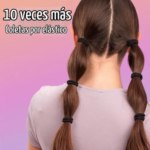 Vista 9 de Goody Ouchless - Lazos elásticos para el cabello, 30 unidades, color negro