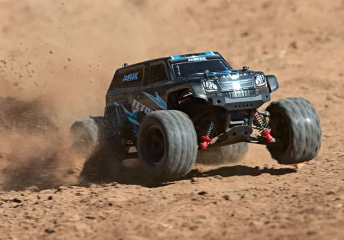 Vista 2 de Traxxas 76054-5-BLK Teton Camión 4WD Escala 1/18 Totalmente Montado Listo Para Funcionar 2.4G