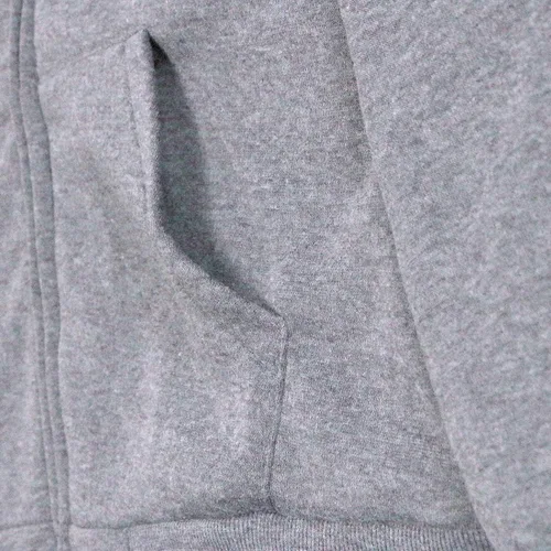 Vista 8 de Gary Com - Sudadera de sherpa pesada con capucha para hombre, forro de vellón grueso, con cremallera completa, cálida chaqueta de trabajo