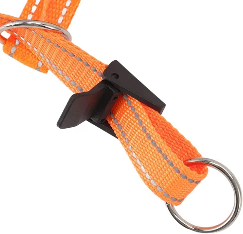 Vista 9 de TOPINCN Collar para la cabeza, cabestro de cabeza de perro con correa de seguridad, material de nailon con hebilla de metal, arnés para la cabeza
