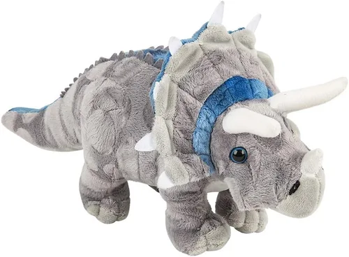 Vista 2 de Rhode Island Novelty Peluche Triceratops Animal Den de 13