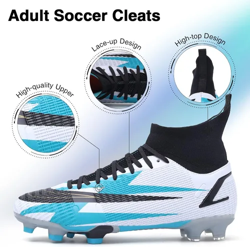 Vista 6 de GRESKY - Botines de fútbol AGFG para hombre y mujer