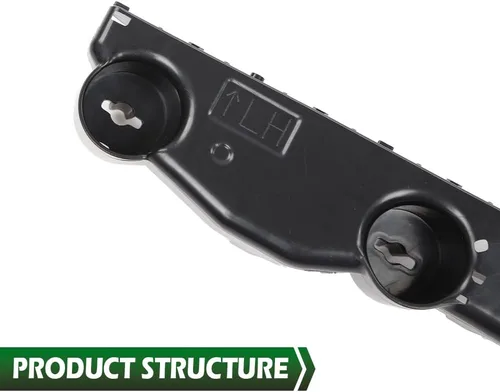 Vista 8 de GRAND ORANGE Soportes de parachoques delantero compatibles con Nissan Sentra Sedan 2013-2015 NI1033107 NI1032107 lado izquierdo y derecho 1 par
