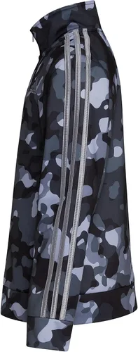 Vista 2 de adidas Chaqueta de tricot icónica con cremallera frontal para niños