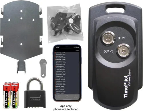 Vista 2 de TimePilot Kit de inicio de reloj de tiempo y sistema de asistencia Extreme Blue II