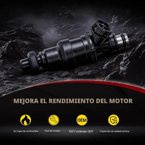 Vista 8 de FJ1043 Inyectores de combustible ANGLEWIDE Juego de inyectores de combustible para 2009-2011 para Chevrolet/cheyAveo 1.6L, 2005 2009-2011