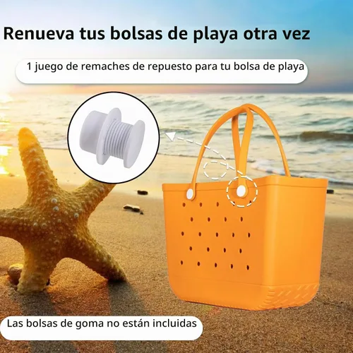 Vista 4 de Reemplazo de botones de bolsa de playa, accesorios Simply Southern para bolsa, remaches de repuesto para bolsa de playa para correa de mango