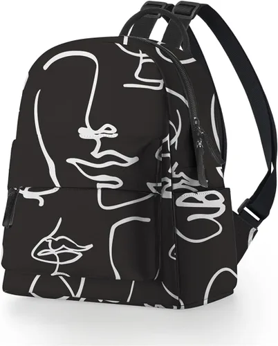 Vista 8 de Mini mochila para niñas bolso impermeable de moda con estampado Deanfun Mnsb-35 Mini Size Mochilas Sling