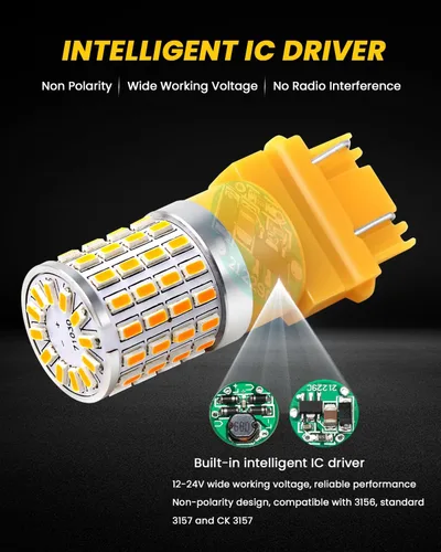 Vista 6 de 3157-3014-72SMD., Amarillo ámbar