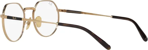 Vista 5 de Ray-Ban RX8265v Jack - Marcos redondos de titanio para gafas graduadas