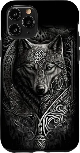Vista 29 de Stylish Viking Wolf Design Wild Animal Viking Wolf Case for iPhone 17