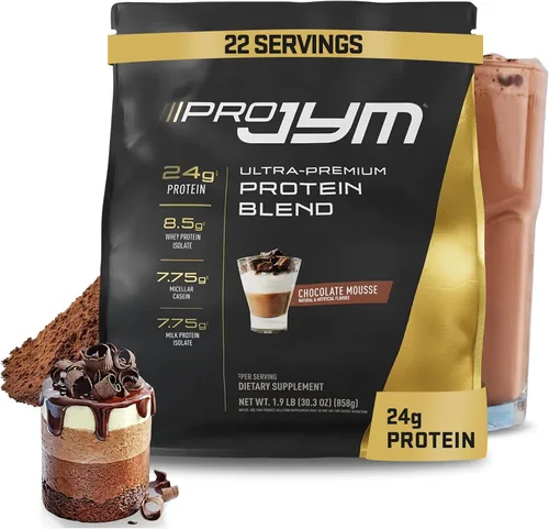 Vista 20 de JYM Supplement Science Pro JYM Proteína en Polvo Sabor Galleta de Chocolate Crujiente - Aislados de Proteína de Suero, Caseína y Proteína de Leche
