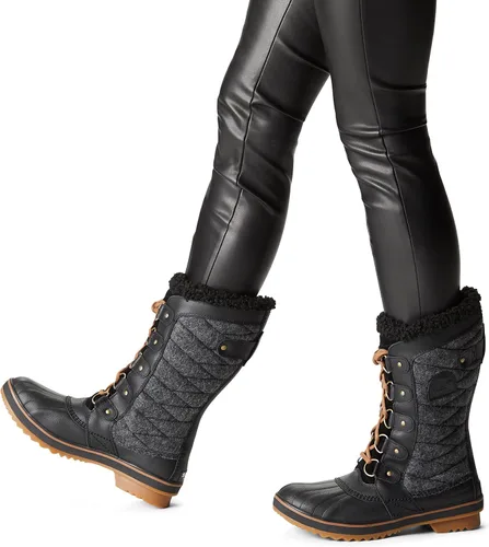 Vista 9 de SOREL Tofino II - Botas de invierno con aislamiento impermeable y cuello de piel sintética, para mujer