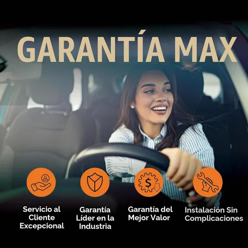 Vista 5 de Max Advanced Brakes Kit de freno delantero y trasero para Toyota Camry