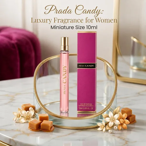 Vista 2 de Prada Candy Eau de Parfum Travel Spray 0.34 oz/ 10 mL