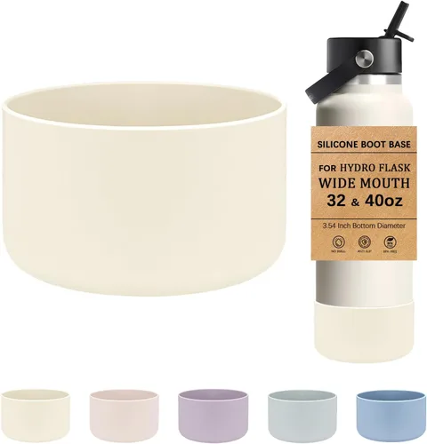 Vista 29 de HEYSKAY - Base de silicona para botella de agua Hydro Flask de boca ancha de 32 a 40 onzas