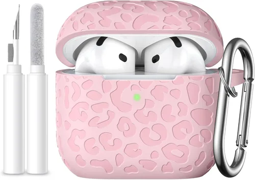 Vista 16 de Funda compatible con AirPods Pro 3 con grabado de leopardo APPro3-Negro