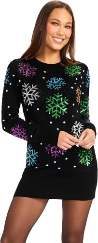 Vista 53 de Vestido tipo suéter con guirnalda Gaudy para mujer