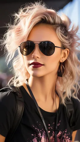 Vista 2 de Veda Tinda Vision Gafas de sol de aviador para mujeres y hombres, estilo vintage de los años 70, clásicas, a la moda, retro, para hombre, protección