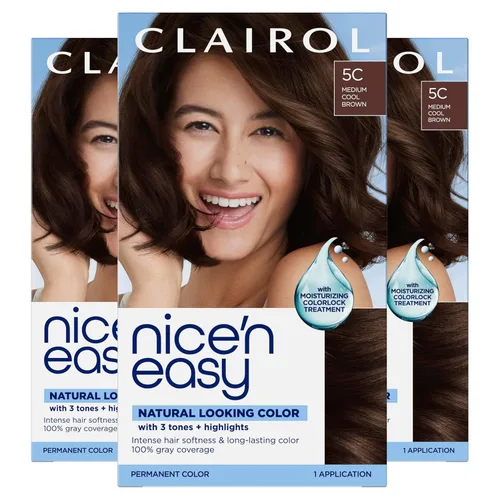 Vista 45 de Clairol Nice'n Easy Tinte Permanente para el Cabello, 11 Rubio Ultra Claro, Paquete de 3