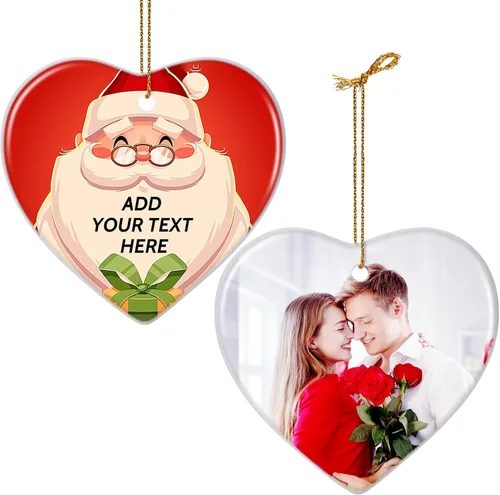 Vista 25 de Adornos con nombre de letra para árbol de Navidad, adornos de Navidad personalizados 2025, adornos de nombre inicial personalizados, decoraciones