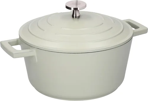 Vista 14 de MasterClass - Cazuela de aluminio fundido para crema, 11.0 in, 5 litros, caja de regalo