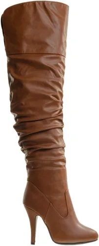 Vista 2 de Forever Link - Botas de piel vegana para mujer Focus-33