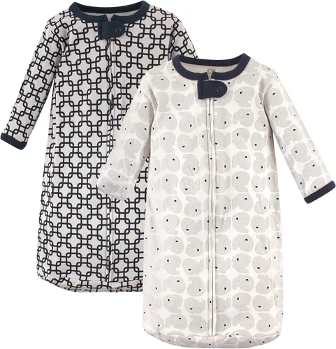 Vista 61 de Hudson Baby Saco de dormir unisex de algodón con manga larga para bebé, saco, manta