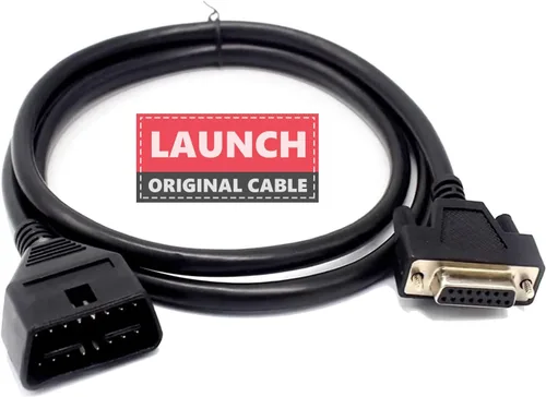 Vista 2 de LAUNCH Cable principal original para LAUNCH CRP123, CRP129, Creader VII+, Creader VIII OBD2 OBD-II, cable de reemplazo para escáner de diagnóstico