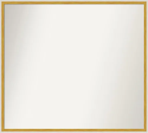 Vista 40 de Amanti Art Espejo de baño blanco para sobre el fregadero, 22 x 45 pulgadas, espejo de tocador rectangular blanco Lucie, marco de madera moderno