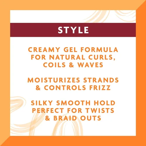 Vista 4 de Cantu Gel hidratante Twist & Lock de 13 onzas y gel extra Hold Edge Stay de 2.25 onzas