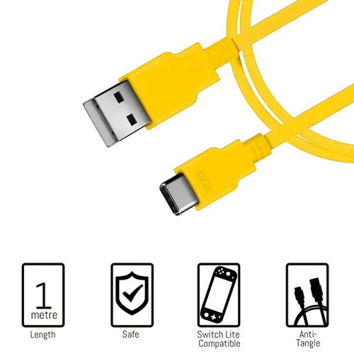 Vista 8 de Orzly Switch Lite Accessories Bundle - Funda y protector de pantalla para consola Nintendo Switch Lite, cable USB, soporte para juegos, funda