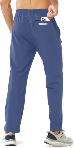 Vista 2 de NORTHYARD Pantalones deportivos para hombre, pantalones deportivos para correr, entrenamiento, ligeros, para gimnasio, correr, pantalones deportivos