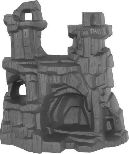 Vista 13 de TimMee Battle Mountain Scenery - Terreno marrón para exhibición y juego de figuras - Hecho en EE.UU