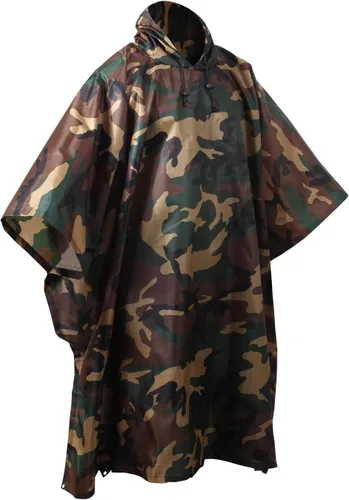 Vista 8 de Rothco G.I. - Jorongo de tipo militar Rip-Stop