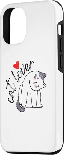 Vista 2 de Funda para iPhone 15 con diseño lindo para amantes de los gatos felinos de animales domésticos para hombres y mujeres