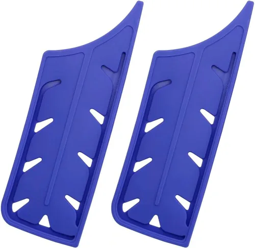 Vista 7 de XYJ Juego de 2 fundas para cuchillos de seguridad, protector de bordes de cuchillos, funda universal para cuchillos, pelado, funda de cuchillo