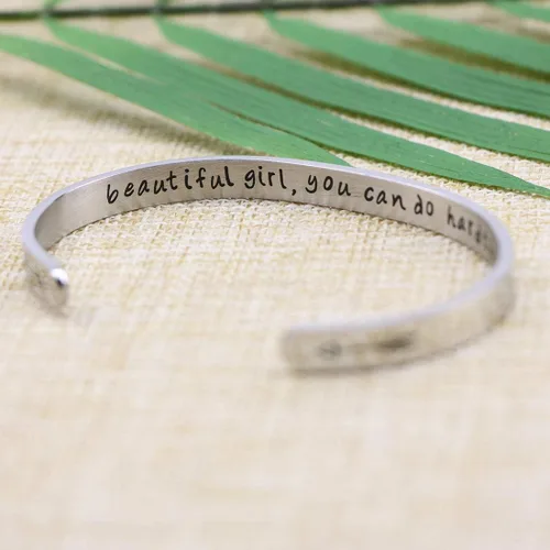 Vista 2 de MEMGIFT - Pulsera inspiradora para mujer joyería inspiradora regalo para su cumpleaños