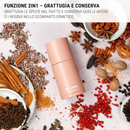 Vista 6 de Microplane Spicemill Dusty Rose