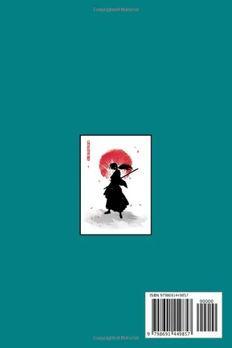 Vista 2 de Rurouni Kenshin Wandering Samurai notebook Lined JournalsketchbookComposition, Rurouni Kenshin Wandering Samurai Couple Notebook Cover, 6" x 9