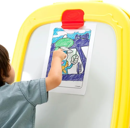 Vista 4 de Caballete magnético de doble cara Crayola Deluxe